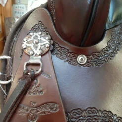 High Horse Daisetta Cordura Trail Saddle By Circle Y -Equestrian Supplie Store daisetta cordura saddle concho marys high horse 93646.1579053551