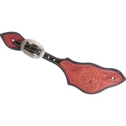 Desert Flower Rancher Spur Strap -Equestrian Supplie Store desert flower spur strap pink SSRDFPPW martin 58838.1674004464