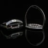 American Equus Elite Stirrup 1 American Equus Elite Stirrup -Equestrian Supplie Store elite stirrup illusion black AE STIR ELITE BK american equus 54663.1685490763