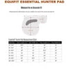 EquiFit Essential Hunter Pad 1 EquiFit Essential Hunter Pad -Equestrian Supplie Store essential hunter pad measurement equifit 81393.1668635400