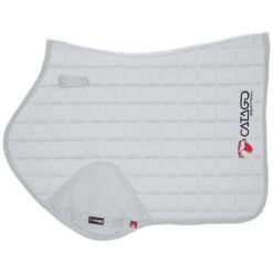 CATAGO FIR-Tech Jump Saddle Pad -Equestrian Supplie Store fir tech jp pad white 471274 catago 28230.1660586804