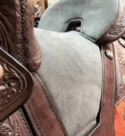 Circle Y Fischer Texas Treeless Barrel Saddle 1307 -Equestrian Supplie Store fischer treeless texas barrel saddle chocolate grey seat 1307 circle y 31736.1689205127