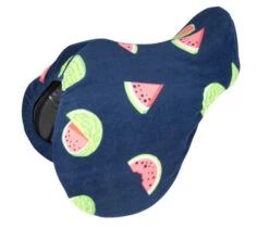 Fruity Fleece Saddle Cover -Equestrian Supplie Store fruity fleece saddle cover AP watermelon 234 shires 79456.1665106022