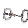 Mikmar Legacy Horseshoe Snaffle Dee -Equestrian Supplie Store horseshoe snaffle stainless MHS100SS mikmar 47853.1581560568