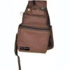 Reinsman Insulated Cooler Saddle Bag -Equestrian Supplie Store insulated cantle saddle bag brown side 9186bn reinsman 40977.1674844610