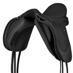Wintec Isabell Icon Dressage Saddle -Equestrian Supplie Store isabell icon dressage black front wintec 32556.1685581072