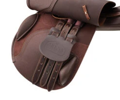 Arena Jump Saddle -Equestrian Supplie Store jump brown flap AJCXXXXXXXBRN42 arena saddles 32602.1682452799
