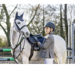 LeMieux Junior Pro Jump Square Pad -Equestrian Supplie Store junior pro jump navy lifestyle 5830 lemieux 96967.1636587410