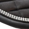 Pony Kavalkade KavalEasy Crystal Dressage Pad -Equestrian Supplie Store kavaleasy strass crystal dressage black trim 11107 kavalkade 31176.1625864089