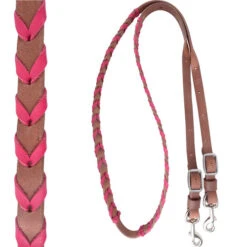 Martin Saddlery Laced Barrel Rein -Equestrian Supplie Store laced barrel rein pink br34blpl martin saddlery 08472.1561063918