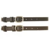 Camelot Ladies Spur Straps -Equestrian Supplie Store leather spur straps black brown 407313 camelot 22984.1669662834