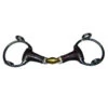 Jump'in Leather Wrap Lozenge Eggbutt Gag -Equestrian Supplie Store leather wrap lozenge EB gag 6C 135 jumpin 08327.1656615903