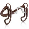 Mikmar Legacy Bit - Plain & Dots 1 Mikmar Legacy Bit - Plain & Dots -Equestrian Supplie Store legacy dots brown side LEGBR mikmar 41243.1619016857
