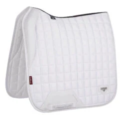 LeMieux Loire Memory Foam Dressage Pad -Equestrian Supplie Store loire drsg memory white side 6641 lemieux 66600.1677098437