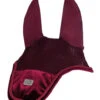 HKM Mellow Velvet Fly Bonnet -Equestrian Supplie Store mellow velvet fly bonnet wine red 13615 3100 0650 hkm 01702.1666914953