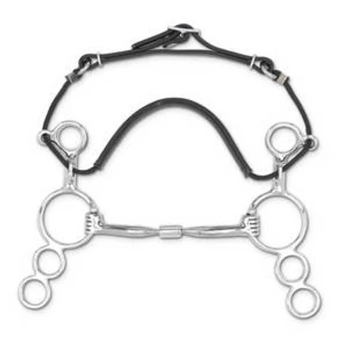 Myler 3-Ring Combination Sweet Iron Comfort Snaffle - MB 01 - Level 1 3 Myler 3-Ring Combination Sweet Iron Comfort Snaffle - MB 01 - Level 1