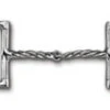 Myler Twisted Snaffle Dee With Hooks - MB 09T - Level 1 -Equestrian Supplie Store myler dee ring with hooks twisted snaffle mb 09t 2 84524 23322.1527289564