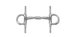 Myler Wide Barrel Comfort Snaffle Full Cheek With Hooks - MB 02 - Level 1