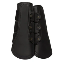 Horze Noir Brushing Boots -Equestrian Supplie Store noir brushing boots black pair 19254 BL horze 13820.1654206744