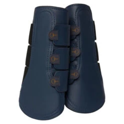 Horze Noir Brushing Boots -Equestrian Supplie Store noir brushing boots navy pair 19254 VDB horze 86786.1654206781