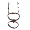 In Horse We Trust Soft T Noseband With Flash -Equestrian Supplie Store noseband havana front ihwt 31208.1658873361