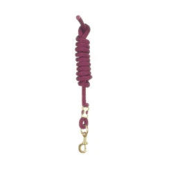 Perri's Nylon Lead Rope -Equestrian Supplie Store nylon lead burgundy 480S05 perris 09219.1599070980