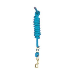 Perri's Nylon Lead Rope -Equestrian Supplie Store nylon lead turquoise 480S01 perris 13890.1599070969