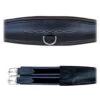 Stubben Leather Overlay Girth Double End Elastic -Equestrian Supplie Store overlay leather girth black 10838 stubben 29711.1689016650