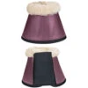 HKM Comfort Fur Overreach Boots 1 HKM Comfort Fur Overreach Boots -Equestrian Supplie Store overreach boots wine red 13025 3100 HKM 97552.1672705974