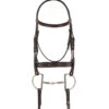 Ovation Draft Cross Plain Raised Padded Bridle -Equestrian Supplie Store plain padded draft x bridle brown 469919 ovation 59326.1634241964