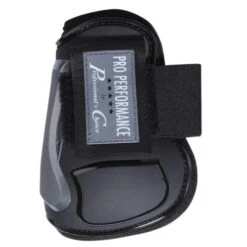 Professional's Choice Pro Performance Jump Boots Velcro -Equestrian Supplie Store pro performance velcro jump boots black back ASRB100 BLA pro choice 09834.1658178992
