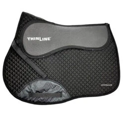 ThinLine Quilted Jump/AP Square Pad -Equestrian Supplie Store quilted square jump black 7056B thinline 28505.1673904321