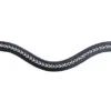 Red Barn Pearl Curved Browband -Equestrian Supplie Store rb pearl curved browband black kl select 91197.1689115546
