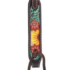 Circle Y Rising Sunflower Brow Headstall -Equestrian Supplie Store rising sunflower brow hs multicolor side 1002 10 SC circle y 67060.1613178614
