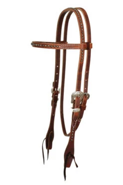 Reinsman Rosewood Spots Brow Headstall -Equestrian Supplie Store rosewood spots brow headstall 7144 reinsman 98388.1685750820