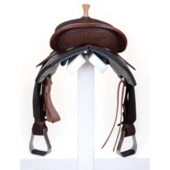Circle Y Sarah Rose Vintage Rose Barrel Saddle -Equestrian Supplie Store sarah rose vintage barrel saddle back 1402 740V 05 circle y 00351.1600817294