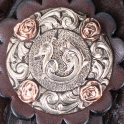 Circle Y Sarah Rose Vintage Rose Barrel Saddle -Equestrian Supplie Store sarah rose vintage barrel saddle concho 1402 740V 05 circle y 15112.1600817290