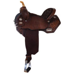 Circle Y Sarah Rose Vintage Rose Barrel Saddle -Equestrian Supplie Store sarah rose vintage barrel saddle left 1402 740V 05 circle y 35611.1600817308