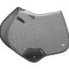 LeMieux Self-Cool Close Contact Square Pad -Equestrian Supplie Store self cooling cc polar grey side 4854 lemieux 19186.1670554240