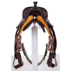 Reinsman Sharon Camarillo BRX Sleepy Barrel Saddle 4212 -Equestrian Supplie Store sharon camarillo brx sleepy sunflower vintage front 4212 reinsman 46996.1686946974