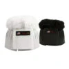 Walsh Velcro Bell Boot With Sheepskin -Equestrian Supplie Store sheepskin bell boots black white 147Sh walsh 41043.1655845410