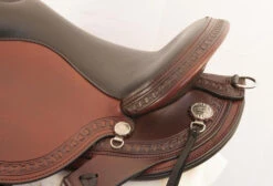 Circle Y Sheridan Flex2 Trail Saddle 1572 -Equestrian Supplie Store sheridan seat cantle tooling 1572 circle y 14328.1572395409