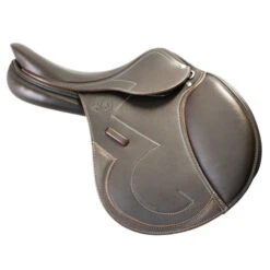Signature By Antarès Jumping Saddle Calf Lined -Equestrian Supplie Store signature jump calf tobacco r side SIGOBSC V antares 00782.1684789940