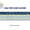 Black Oak Willow Halter 1 Black Oak Willow Halter -Equestrian Supplie Store size chart halters kl select 16527.1682796987