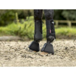 LeMieux Soft Shell Overreach Boots -Equestrian Supplie Store soft shell over reach boot black horse 9416 lemieux 54107.1636585338