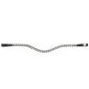 Kavalkade Splendid Curved Browband 1 Kavalkade Splendid Curved Browband -Equestrian Supplie Store splendid browband black white 20227 kavalkade 74679.1607125081
