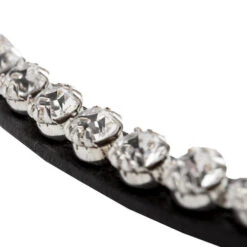 Kavalkade Splendid Curved Browband -Equestrian Supplie Store splendid browband black white detail 20227 kavalkade 14858.1607125079