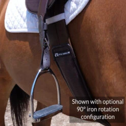 SLIM Stability Stirrup Leathers 16 SLIM Stability Stirrup Leathers -Equestrian Supplie Store stability slim leathers brown rotation iron total saddle fit 81670.1581547779