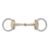 Stubben Steeltec Golden Wings Jointed Snaffle Loose Ring -Equestrian Supplie Store steeltec golden wings 2264 stubben 07608.1572921037