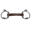Jump'in Straight Leather Eggbutt Gag -Equestrian Supplie Store straight leather eggbutt gag 6A 135 jumpin 87783.1645566147
